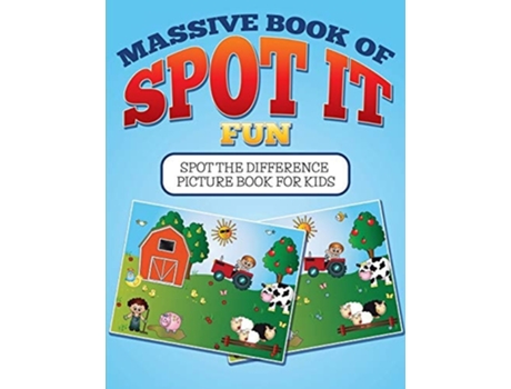 Livro Massive Book Of Spot It Fun Spot The Difference Picture Book For Kids De Bowe Packer (inglês)
