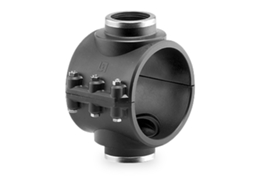 Colar Pp T/Duplo para Pvc e Pe Com Reforço 180X2 1/2 HIDROTEN