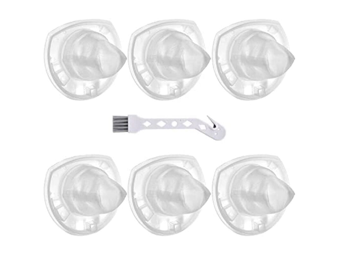 Kit Com 6 Filtros De Reposição Para Aspirador De Pó Vf110 Power Tools, Aspirador De Pó Portátil Chv9610, Chv1210, Chv1410, Etc. Brilvibera