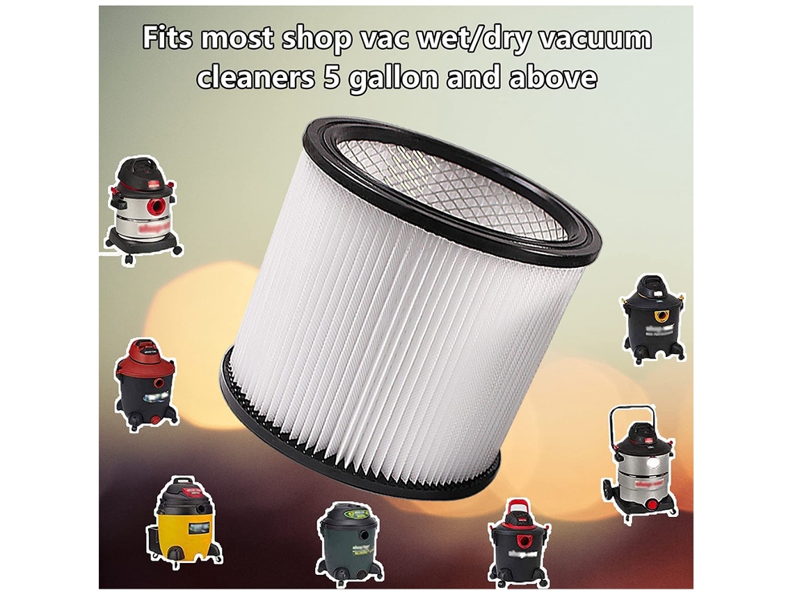 Acessório para Aspiradores SHOP-VAC Filtro Shop-Vac 90398 Shop-Vac 90398 903-98 9039800 903-98-00 Filtro cartucho