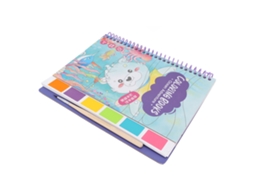 Primerox livro de Pintura com Água 20 Padrões Cartão Branco Madeira de Pinheiro Diy Infantil Educativo Type1