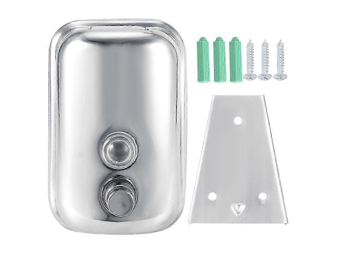 Dispensador De Sabão De Parede De Aço Inoxidável 500ml Para Banheiro, Casa, Hotel PENGDSJE