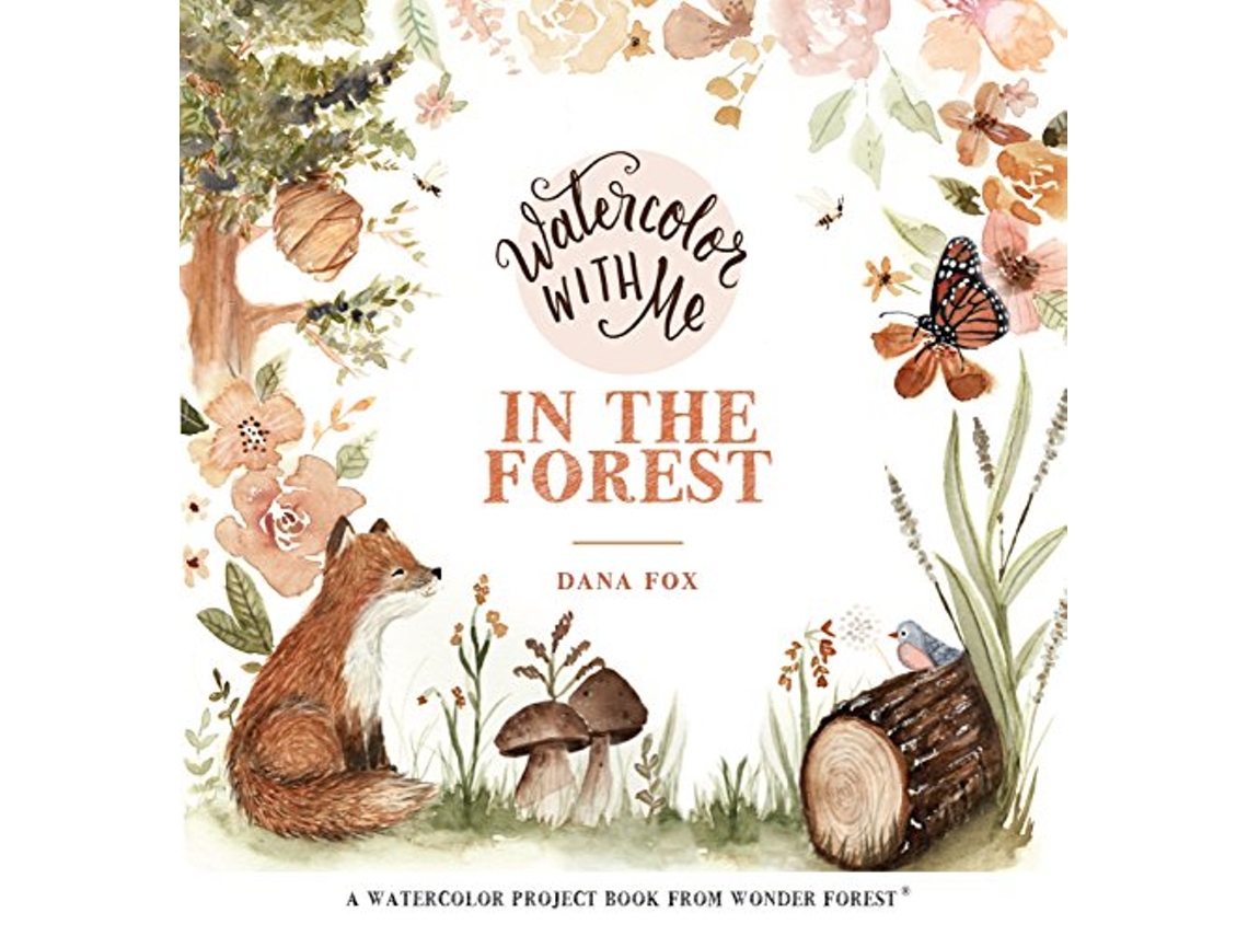 Livro Watercolor With Me de Dana Fox (Inglês)