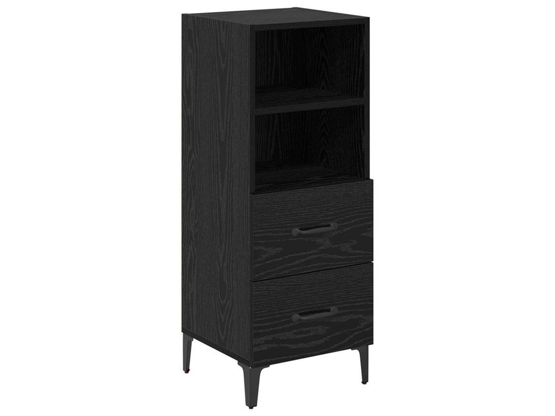 Buffet Carvalho Preto 34x34,5x90cm Madeira Processada MAISON EXCLUSIVE