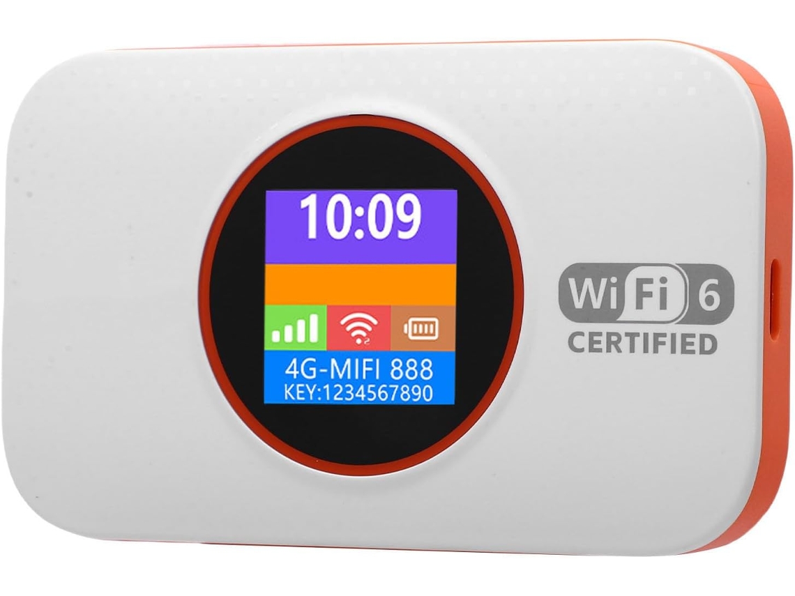 Roteador Hotspot Móvel 4g Lte Portátil Com Velocidade De 300mbps Para
