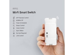 Smart Switch EOOCOO (controle por Wifi Controle Remoto Rf 433mhz)