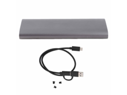Enclosure De Disco Rígido M.2 Sata Com Usb C 5gbps, Enclosure Externo De Ssd Sem Ferramentas