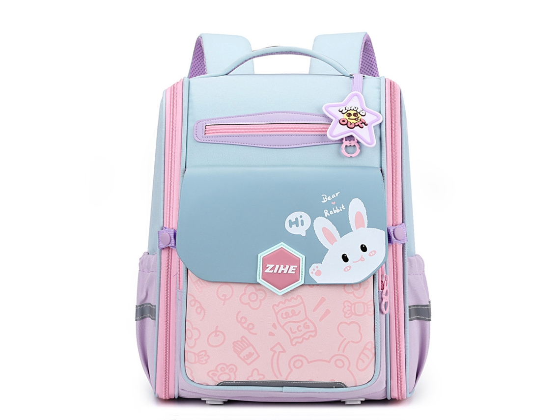 Mochila Escolar, Unissex, Infantil, Impermeável, Estampa De Desenho Animado Para Livros