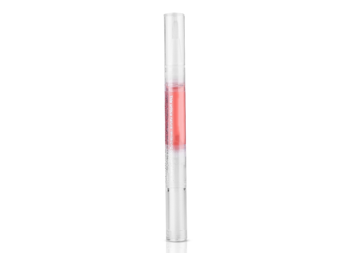 Óleo Nutritivo Revitalizador De Cutícula Para Unhas Com Design De Caneta Tratamento De Manicure Suaviza Pontas Secas Rosa