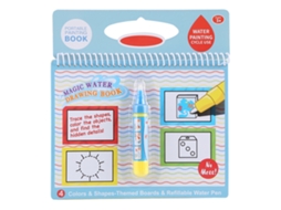 Ats libro de Colorear Portátil para Niños Con Lápiz de Agua Juguete de Aprendizaje Temprano 3