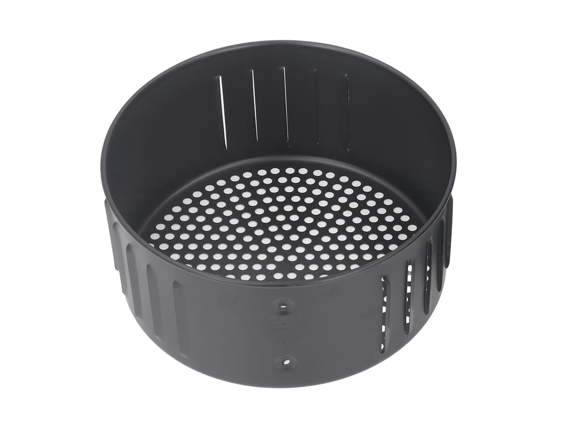 Acessório de Fritura Primerox para fritadeira 2.6L, aço inox, reutilizável, drenador de óleo