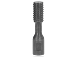 Cabeça De Esmeril Cilíndrica Burr Rotativa De Aço De Alto Carbono Com Dentes Grossos Para Esmeril Angular, Diâmetro 115/125mm, 20mm