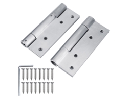 Dobradiça De Fechamento Automático De Porta Com Amortecimento De Mola (conjunto De 2 Peças, Com Função De Fechamento Automático)
