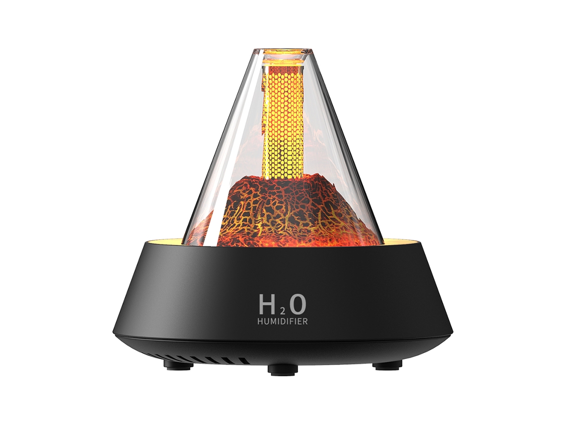 Difusor de aromas USB com luz LED MDUG (preto)