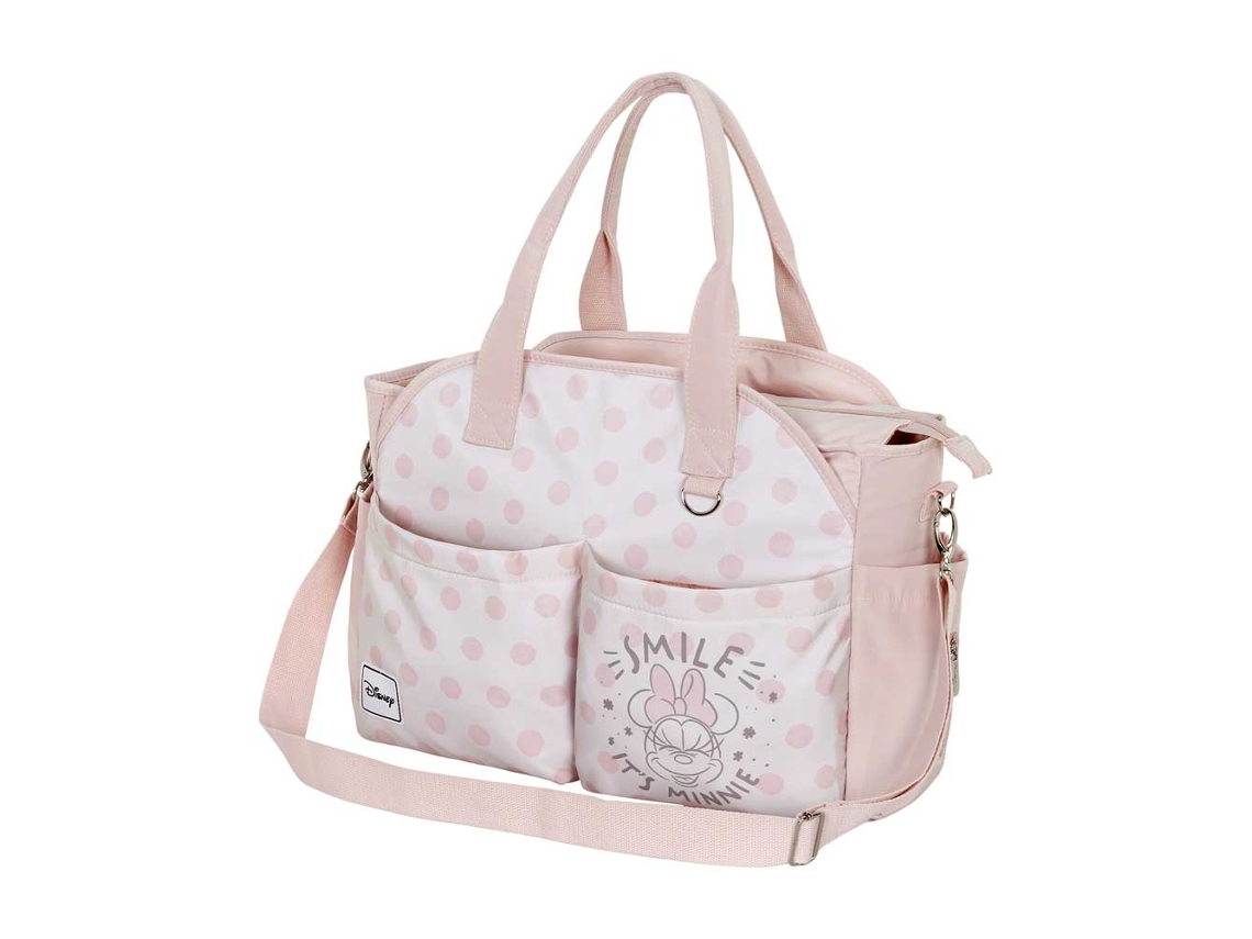 Minnie Mouse Dear Mommy Stroller Bag Salmon