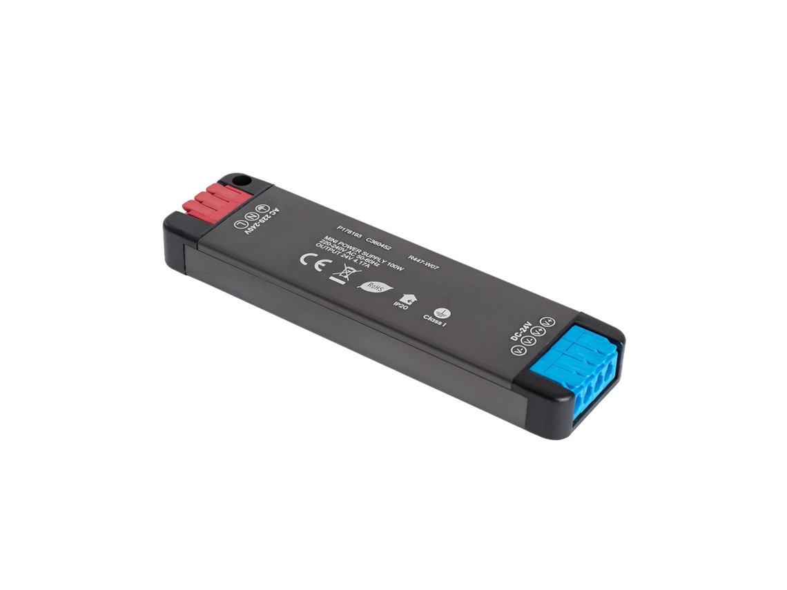 Fonte De Alimentação Mini Slim 24 V Cc 100 W