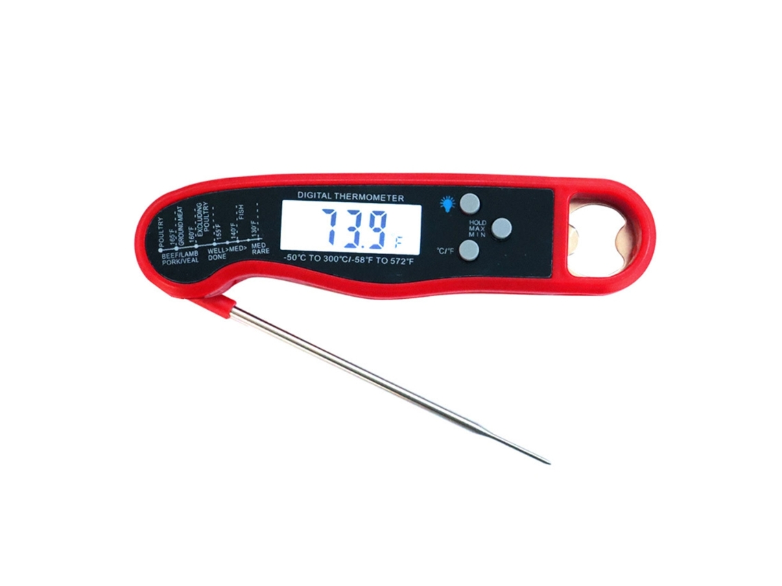 Termômetro Digital Para Carne, Medidor De Temperatura Para Cozinha Slowmoose