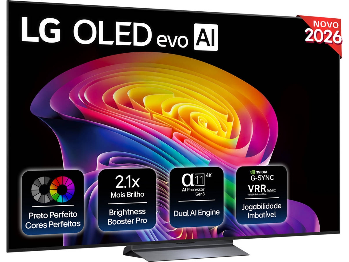 TV LG OLED77C6ELB.AEU (OLED - 77'' - 196 cm - 4K Ultra HD - Smart TV)