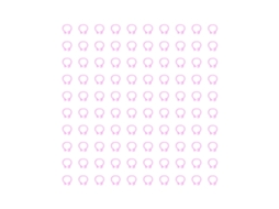100pcs Anéis de Identificação para Patas de Pombos 8mm Bandas de Plástico Rosa Acessórios para Pombos | S/MARCA