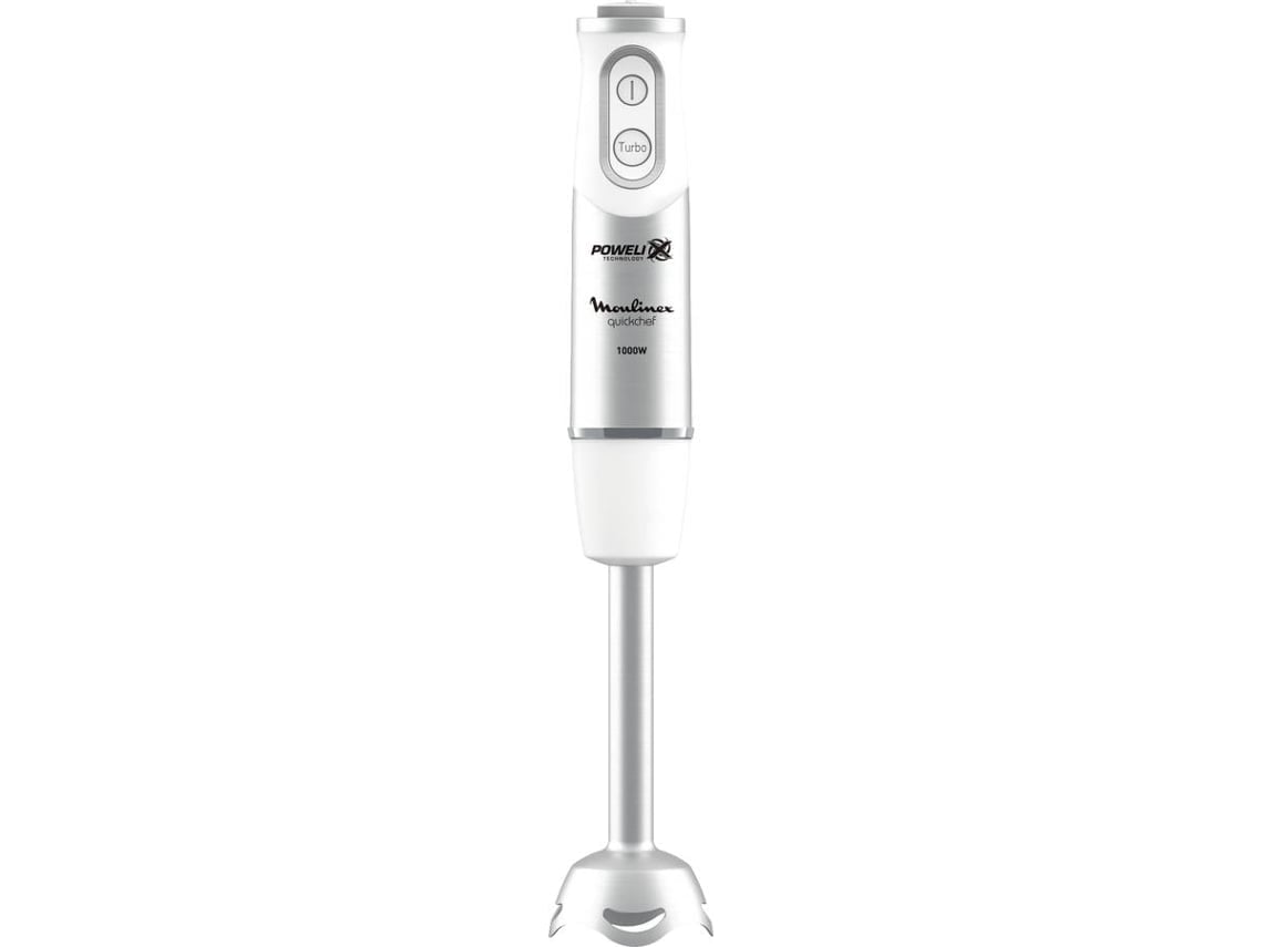 Varinha Mágica MOULINEX Quickchef 3 em 1 DD6A5110 (Outlet Grade A - 1000 W  - Branco e Inox)