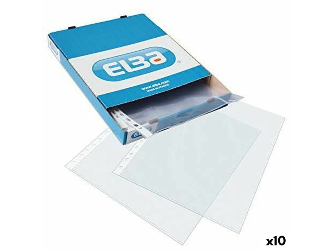 Capas ELBA Transparente Din A4 10 Unidades