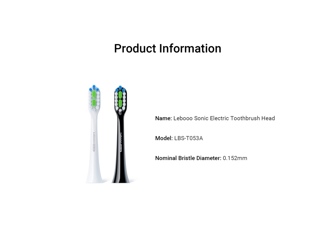 Cabeça de Escova Dental Smart LAXISCREED Compatível com Huawei Hilink