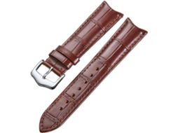 Pulseira de Relógio em com 19 Mm 20 21 22 24 Couro Alta Qualidade Água Fivela Aço Inoxidável 20 Mm 21 24 Mm
