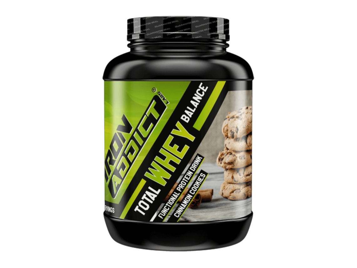 Total Whey Balance - 1,8 Kg iron Addict Labs Biscoitos De Canela Da Iron Addict Labs
