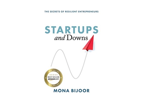 Livro Startups and Downs The Secrets of Resilient Entrepreneurs de Mona Bijoor (Inglês - Capa Dura)