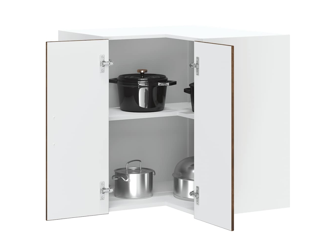 Vidaxl Cozinha Armário De Canto De Parede Kalmar Derivados De Madeira