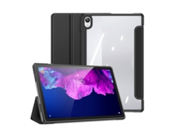 Capa‑flip Horizontal Híbrida Tpu‑pc‑pu Halinuia Antiderrapante, Suporte E Função Sono‑ativação, Para Lenovo Tab P11 11 Polegadas