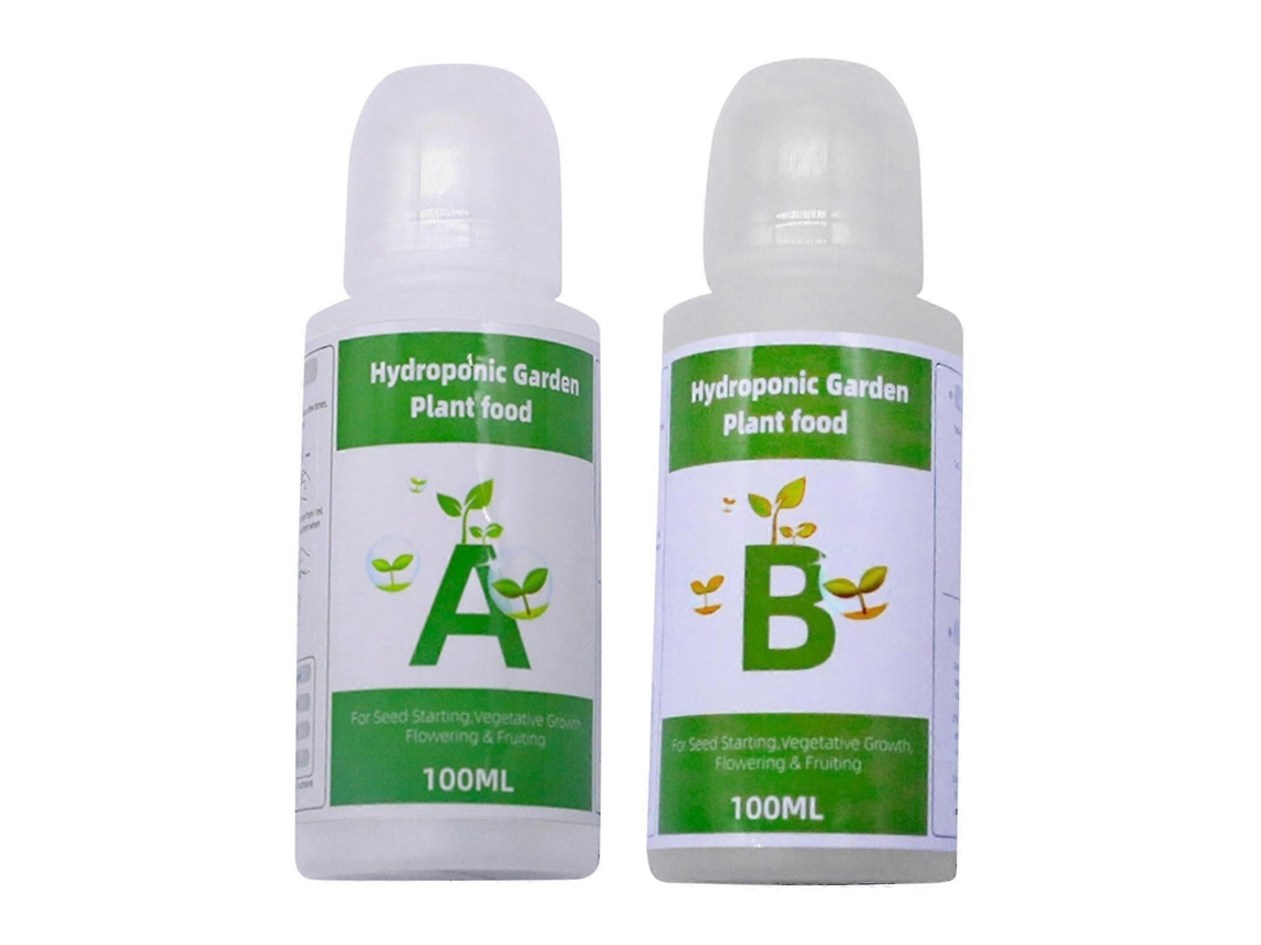 Nutriente Hidropônico Ab 200ml, 2 Unidades, Para Crescimento De Mudas E Flores3set