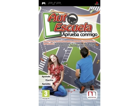 Jogo PSP Autoescuela Aprueba Conmigo