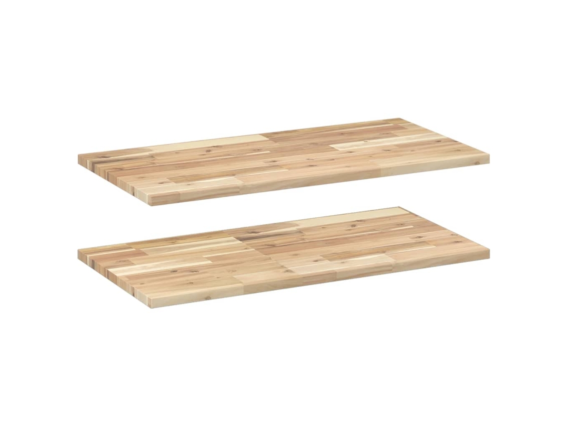 Floating Shelf, Floating Shelves Vidaxl Marrom Madeira De Acácia (60 X 40 X 2 Cm)