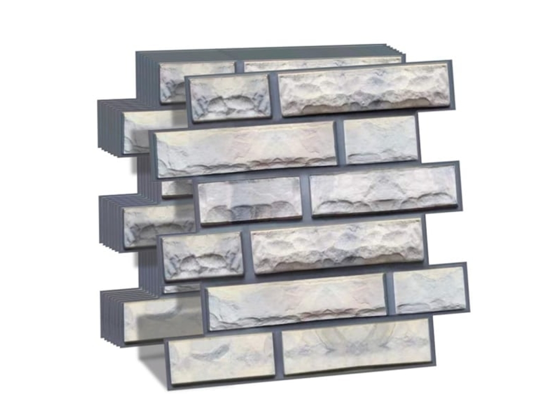 Lurelia Azulejo Adesivo Cozinha Pvc Autoadesivo Impermeável Removível 10 Protetores 30,5x30,5 Cm Modelo 39