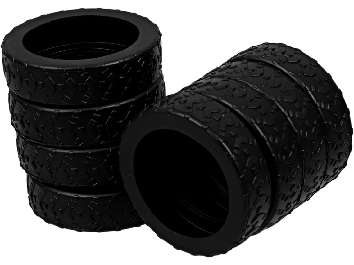 Conjunto De 8 Protetores Silicone Para Rodas Malas, Que Proporcionam Rolamento Silencioso