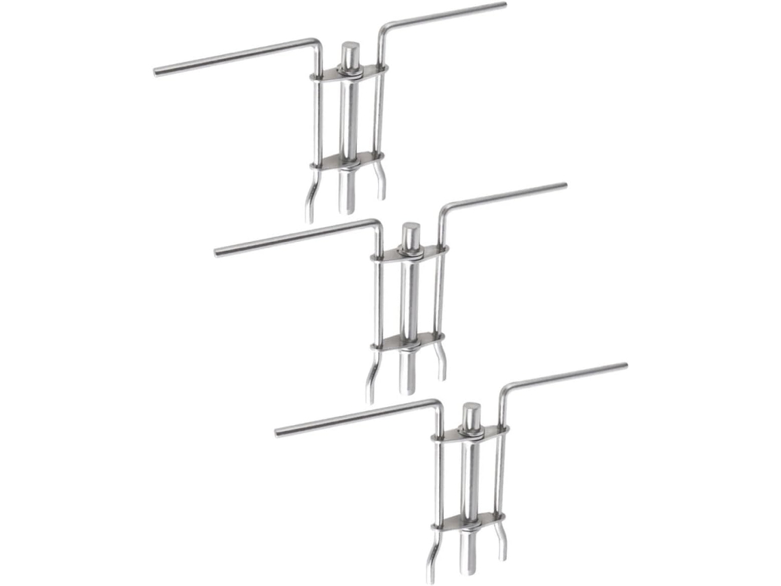Kit de Ferramentas HEALEVED 3 peças em aço inox para instalação de retentores U e hastes de pistão