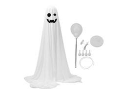 Laxiscreed Fantasma Suspenso Com Luz 165cm Para Jardim E Varanda, Funciona À Bateria E É Ajustável