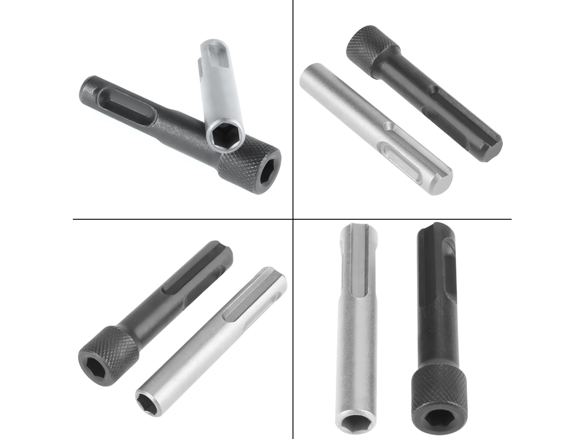 Chave De Fenda Sds Portátil Laxiscreed Com Suporte Magnético Para Brocas De 1/4" Para Trabalhos Facílimos