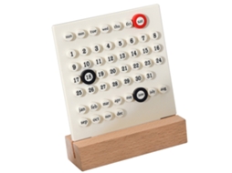 Calendário perpétuo infantil de madeira DIY | S/MARCA