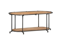 Tv Cabinet, Tv Cabinets Vidaxl Marrom Madeira De Acácia (100 X 42 X 40 Cm)