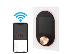 Termostato Inteligente Wi-Fi com Tela Touch modo programável 5+1+1 para casa | S/MARCA