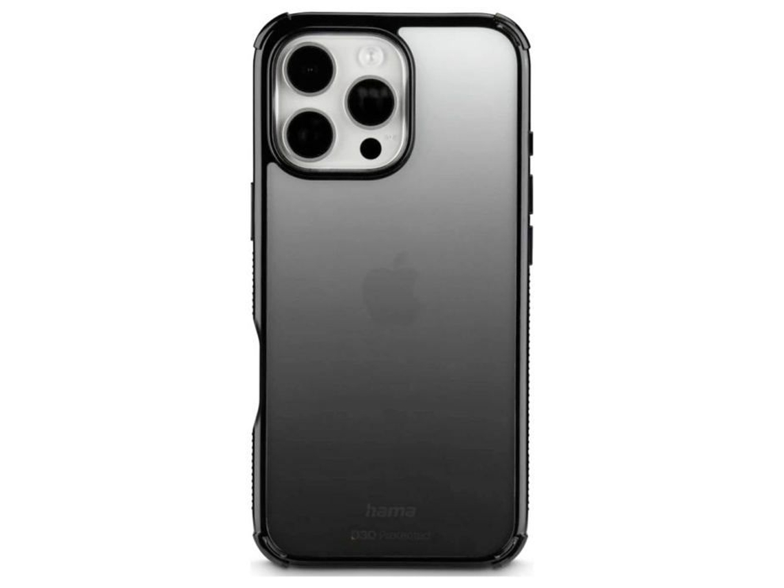 Coque - Hama Capa Para Celular Extreme Protect - Apple Iphone 16 Pro - Proteção Completa - Preto