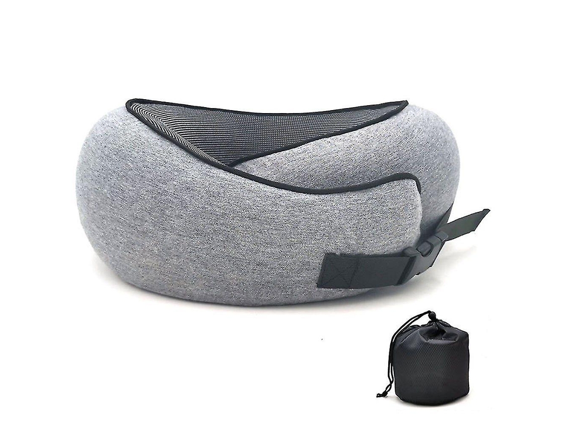 Travesseiro De Pescoço Travel Pill Em Espuma Viscoelástica Pura, Com Capa Respirável. Aquaforge
