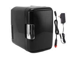 Laxiscreed Geladeira Mini 4l Com Uso Duplo Para Casa E Carro, Refrigeração E Aquecimento Para Produtos De Beleza