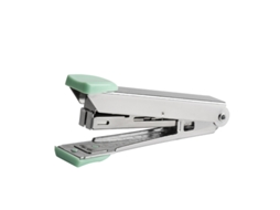 Mini Grampper portátil de metal, Grampper pequeno, material escolar, ideal para encadernação de documentos.