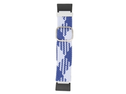 Pulseira Elástica Loop de Náilon para Redmi Watch 2 Ajustável Azul e Branco