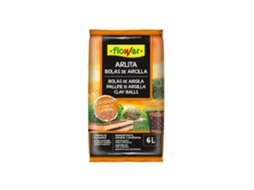 FLOWER Style Bolas de Arcilla Roja para Macetas Y Jardineras 6 Litros