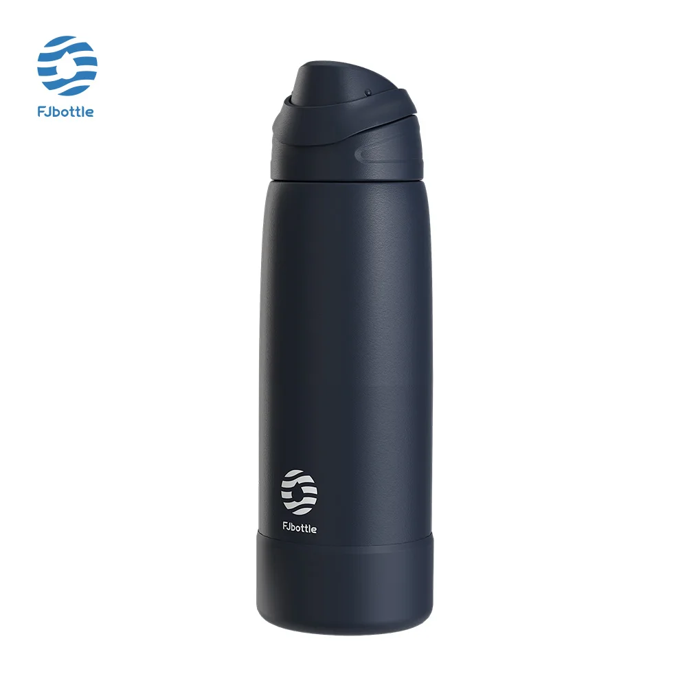 Garrafa De Água Esportiva Isolada Em Aço Inoxidável (azul, 750 Ml)