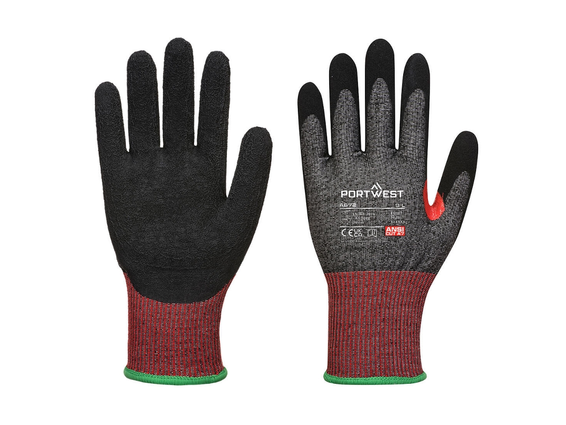 Luvas Anti-corte Cs Cut F13 Nitrilo Preto / Xxl